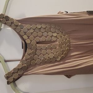 BCBG MaxAzria Beaded Tank NWT Size L